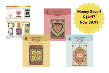 Interlocking Die-Cut Cards by Hot Off The Press Money Saver